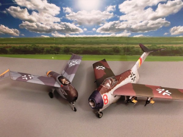 BV P. 212.02 and Ta-183 in 1/33 scale